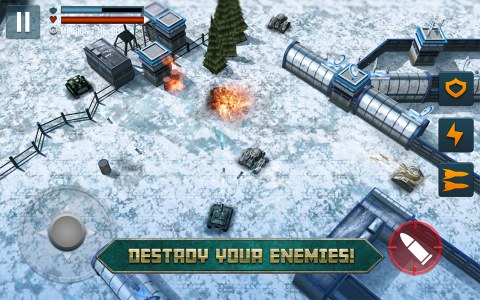 اسکرین شات بازی Tank Battle Heroes: World War 7