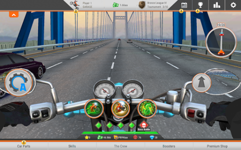 اسکرین شات بازی Top Rider: Bike Race & Real Traffic 8
