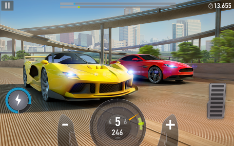 اسکرین شات بازی Top Speed 2: Drag Rivals Race 1