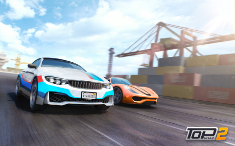 اسکرین شات بازی Top Speed 2: Drag Rivals Race 2