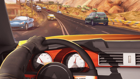 اسکرین شات بازی Traffic Xtreme: Car Speed Race 2