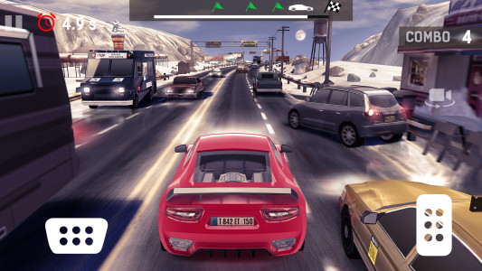 اسکرین شات بازی Traffic Xtreme: Car Speed Race 4