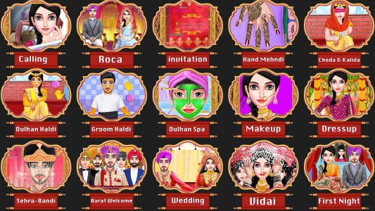 اسکرین شات برنامه Punjabi Wedding Indian Games 2