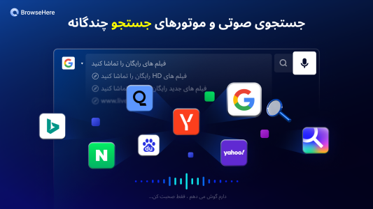 اسکرین شات 4 برنامه مرورگر وب تلویزیون BrowseHere
