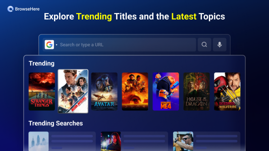 اسکرین شات برنامه Browser TV Web - BrowseHere 6
