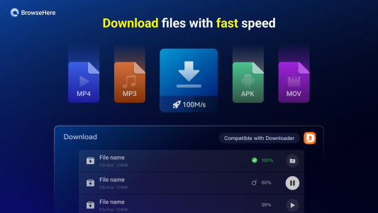 اسکرین شات 3 برنامه Browser TV Web - BrowseHere