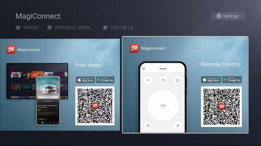 اسکرین شات برنامه MagiConnect TV App Services 6