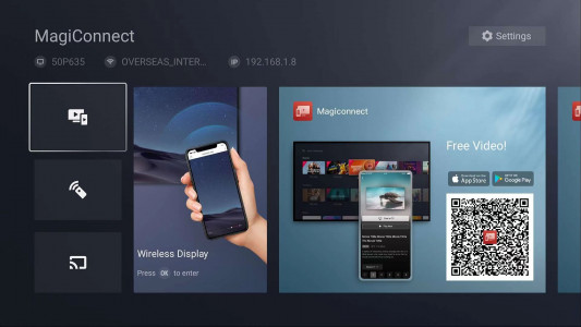 اسکرین شات برنامه MagiConnect TV App Services 1