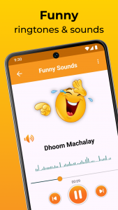 اسکرین شات برنامه Super Funny Ringtones & Sounds 3