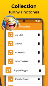 اسکرین شات برنامه Super Funny Ringtones & Sounds 4