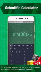 اسکرین شات برنامه Calculator - free calculator ,multi calculator app 3