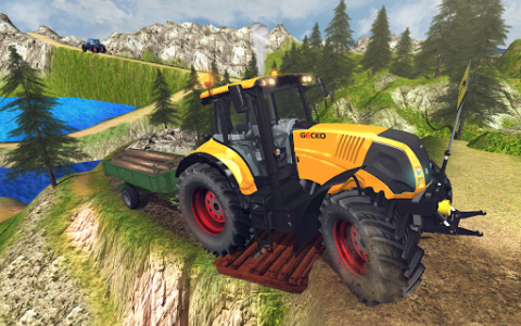 اسکرین شات بازی Tractor Driver Cargo 3D 1