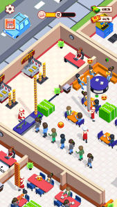 اسکرین شات برنامه Fast Food Fever - Idle Tycoon 3