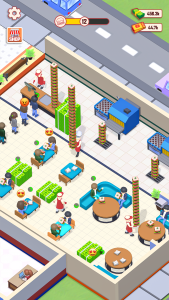 اسکرین شات برنامه Fast Food Fever - Idle Tycoon 4