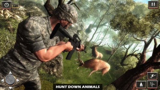 اسکرین شات برنامه Army War Hero Survival Commando Shooting Games 1
