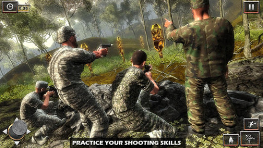 اسکرین شات برنامه Army War Hero Survival Commando Shooting Games 4
