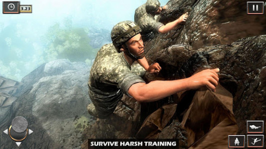 اسکرین شات برنامه Army War Hero Survival Commando Shooting Games 2