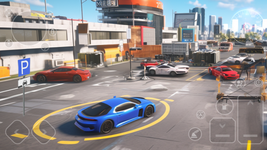 اسکرین شات برنامه Super Car Parking Game 4