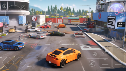 اسکرین شات برنامه Super Car Parking Game 3