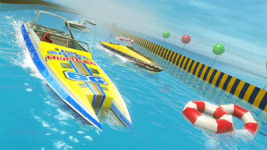 اسکرین شات بازی Mega Ramp Stunts Master Speed Boat Racing Games 5