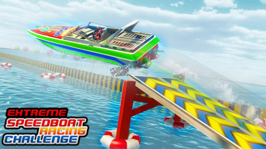 اسکرین شات بازی Mega Ramp Stunts Master Speed Boat Racing Games 1
