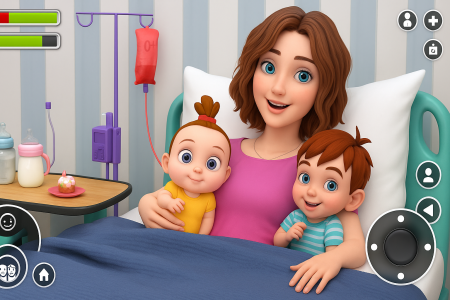 اسکرین شات 6 بازی Happy Home: Mom Simulator