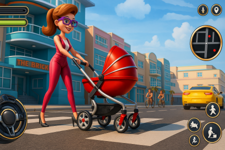 اسکرین شات 1 بازی Happy Home: Mom Simulator