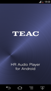اسکرین شات برنامه TEAC HR Audio Player 1