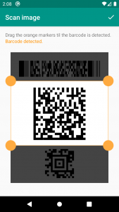 اسکرین شات 4 برنامه QR & Barcode Reader