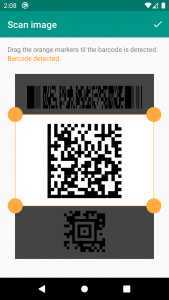 اسکرین شات برنامه QR & Barcode Reader 4