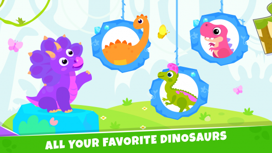 اسکرین شات بازی Bini Dino Puzzles for Kids! 2