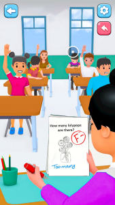اسکرین شات 4 بازی Pass or Fail Teacher Game