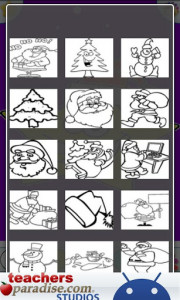 اسکرین شات بازی Christmas Coloring Book Games 8
