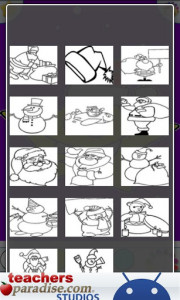 اسکرین شات بازی Christmas Coloring Book Games 6