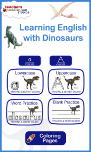 اسکرین شات بازی ABC Dinosaurs - Learning English with Dinosaurs 1