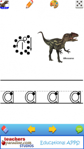 اسکرین شات بازی ABC Dinosaurs - Learning English with Dinosaurs 3