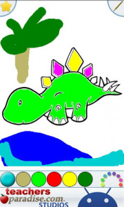 اسکرین شات بازی Dinosaurs Coloring Book 5