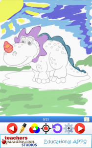 اسکرین شات برنامه Learn to Draw Cartoons & Dinosaurs 7