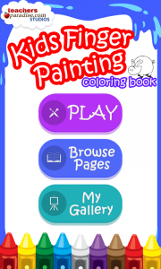 اسکرین شات بازی Kids Finger Painting Coloring 1