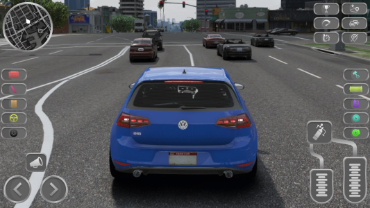 اسکرین شات 2 بازی Golf GTI: City Car Racing
