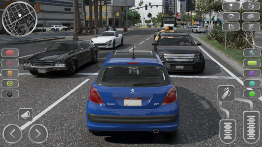 اسکرین شات بازی Peugeot 207: City Simulator 3