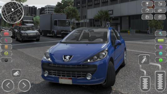 اسکرین شات بازی Peugeot 207: City Simulator 1