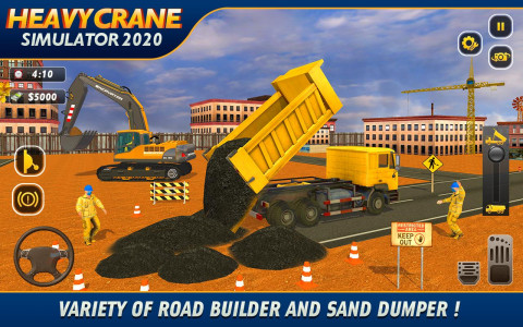 اسکرین شات بازی Heavy Excavator Construction 2
