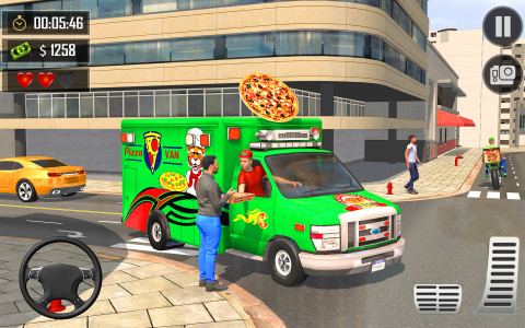 اسکرین شات بازی Pizza Delivery Van Driver Game 4