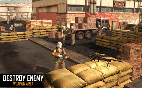 اسکرین شات بازی Call of Enemy Battle FPS Games 5