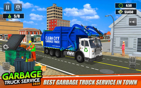اسکرین شات بازی Garbage Truck Driver Simulator 1