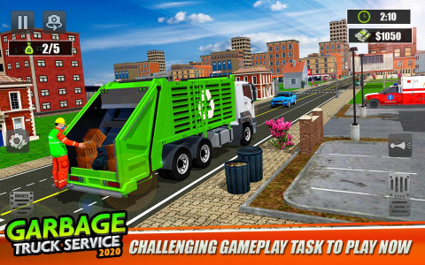 اسکرین شات بازی Garbage Truck Driver Simulator 5