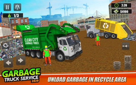 اسکرین شات بازی Garbage Truck Driver Simulator 2
