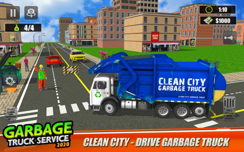 اسکرین شات بازی Garbage Truck Driver Simulator 3