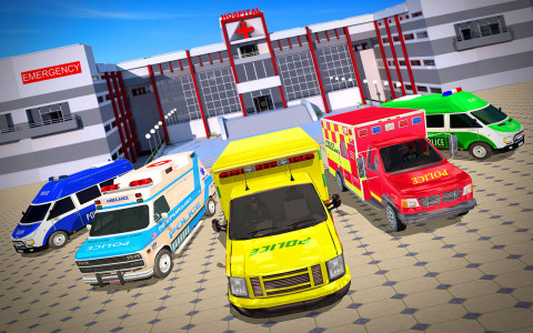اسکرین شات بازی Police Ambulance Rescue Driver 7